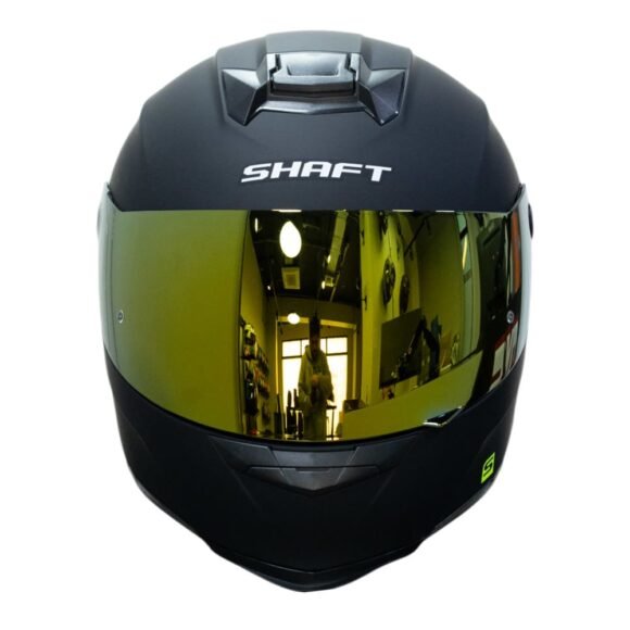 CASCO SHAFT 502 SP SOLID Ng/Neon Yellow Integral DOT Acreditado - Imagen 5