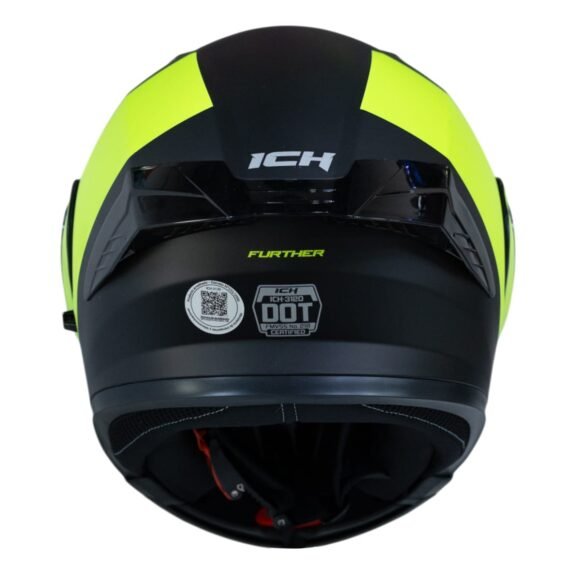 Casco ICH 3120 Further Mate Am.N Abatible con sun visor certificación dot 3cv - Imagen 5