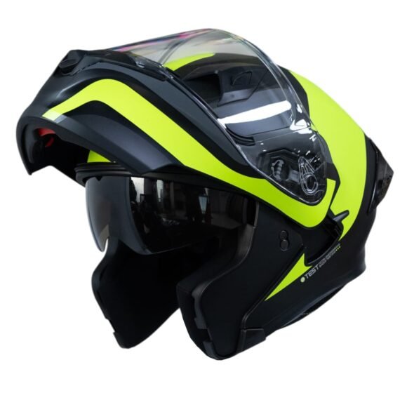 Casco ICH 3120 Further Mate Am.N Abatible con sun visor certificación dot 3cv - Imagen 2