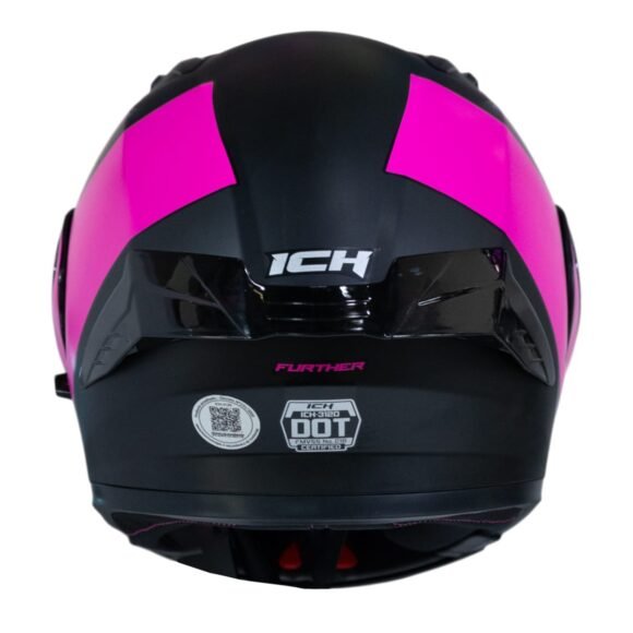 Casco ICH 3120 further Mate fc Abatible con sun visor certificación dot 3cv - Imagen 5